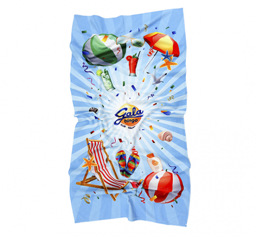 7 day printed towels