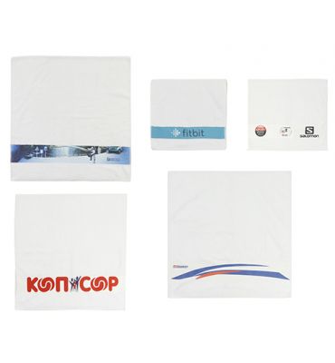 Printed Border Towels